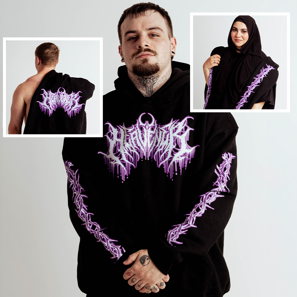 'Barbed' hoodie